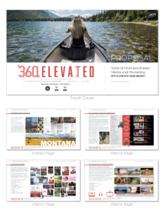 RFP response proposal for the State of Montana. Done for 360 Elevated marketing agency.