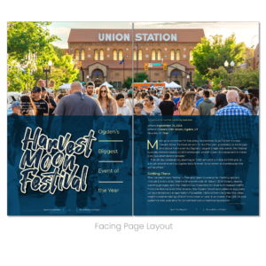 Harvest Moon Festival article for Ogden City Magazine.