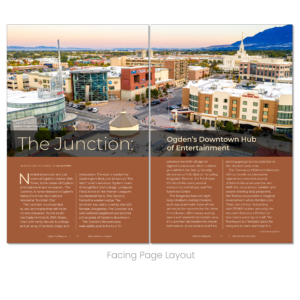The Junction Article for Ogden City Magazine.